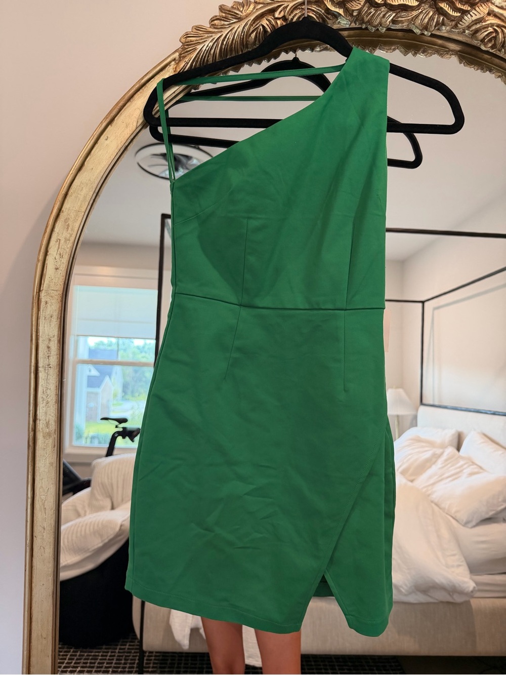 Showdown  Green Mini Dress